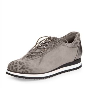 Stuart Weitzman Relay Leopard Tennis Shoes